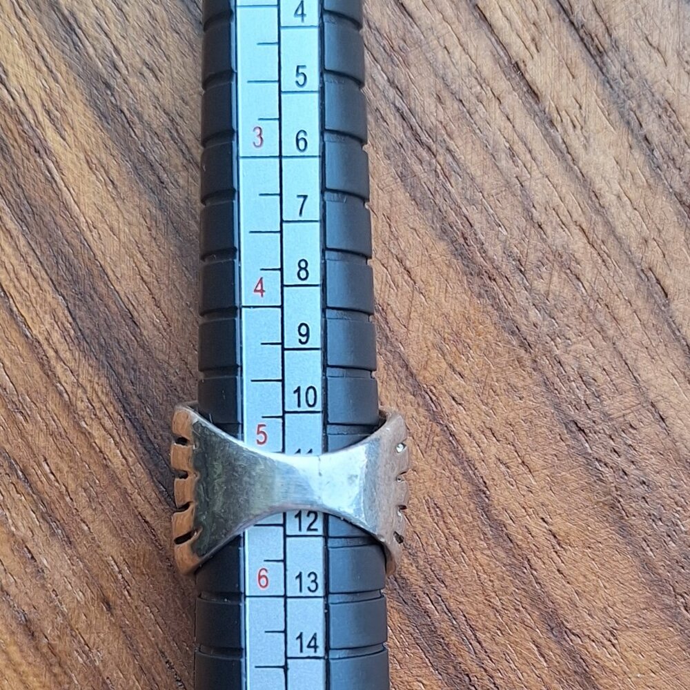 SILVER STACKED RING - Picture 5 of 6